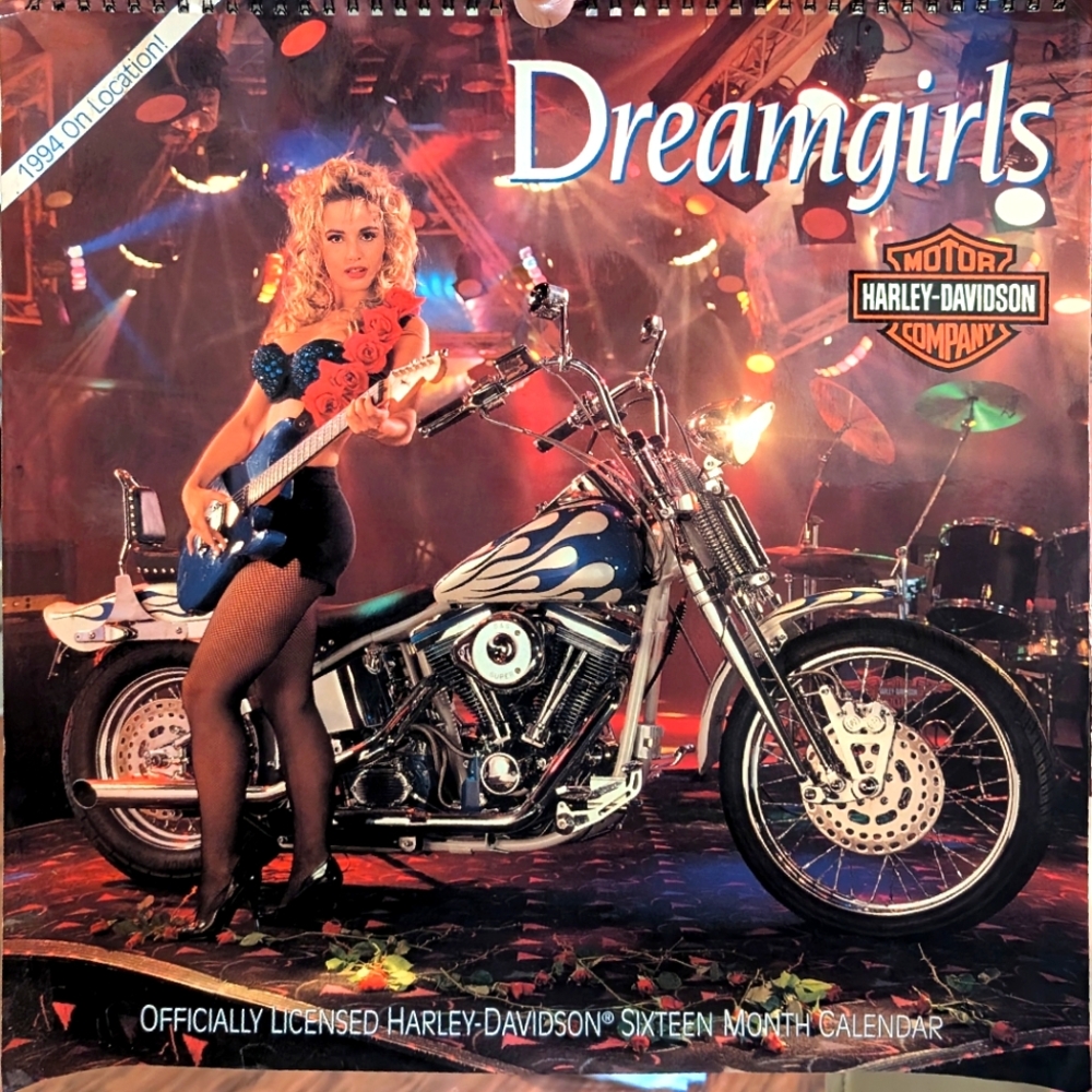 1994 Harley-Davidson Dreamgirls 16 month Calendar